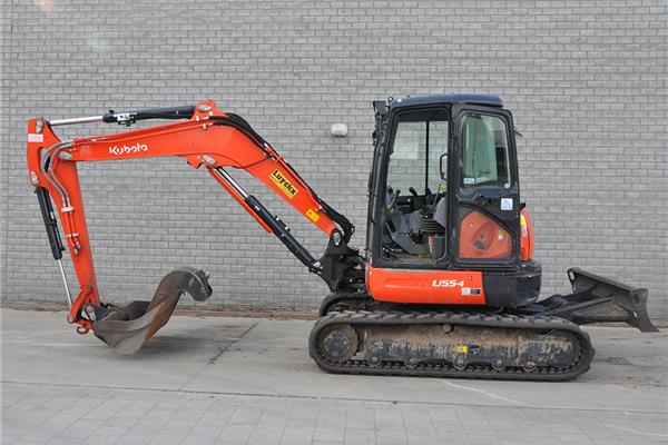 Graafmachine Kubota U55 (5,5ton) - Te huur